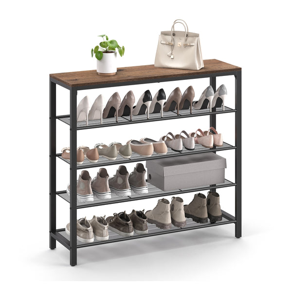 VASAGLE 5-Tier Shoe Rack Storage Organizer ULBS015B03