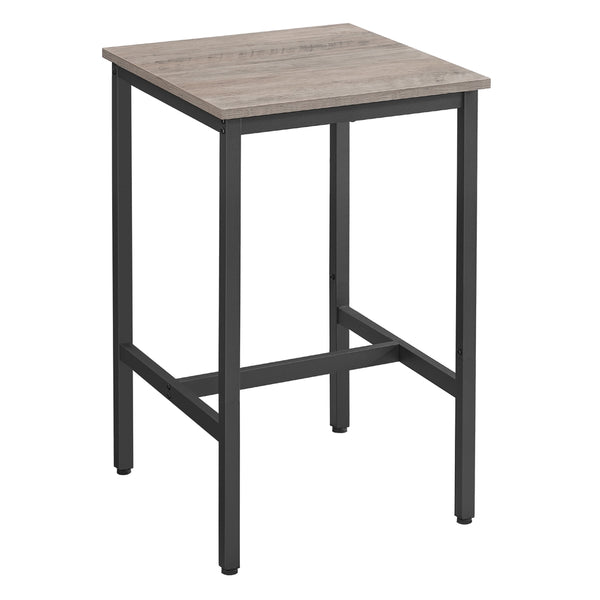 VASAGLE Small Square Bar Table ULBT025B02