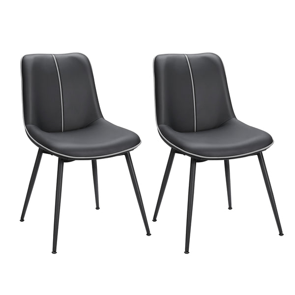 VASAGLE Leather Dining Chairs Set ULDC140B02