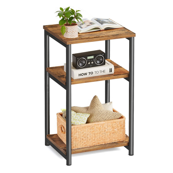 VASAGLE 3-Tier Small Side Table ULET273B01