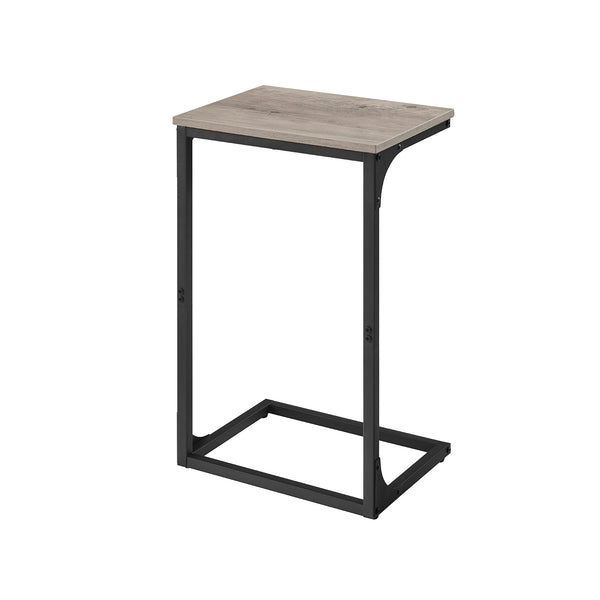 VASAGLE C-Shaped Side Table for Sofa ULET353B02