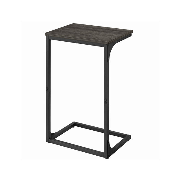 VASAGLE C-Shaped Side Table for Sofa ULET353B42