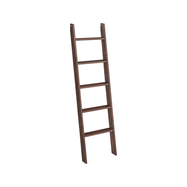 VASAGLE 5-Tier Blanket Ladder Shelf ULLS018T51