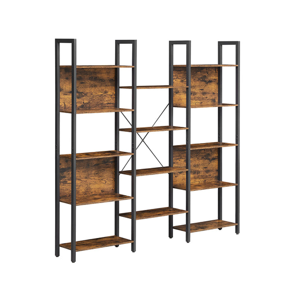 VASAGLE 5-Tier Bookcase with 14 Shelves ULLS107B01