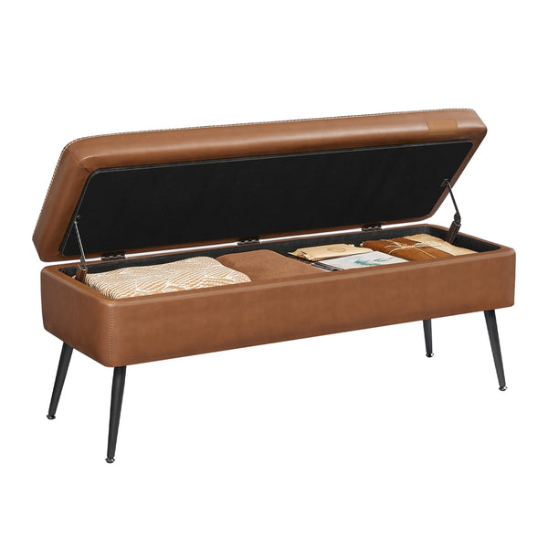 VASAGLE EKHO Collection - Storage Ottoman Bench 15 Gallons ULOM074K01