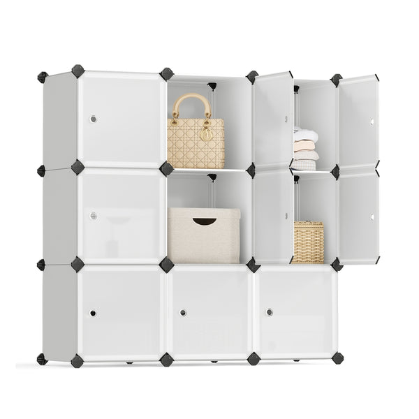 SONGMICS Plactic Storage Organizer ULPC116WS