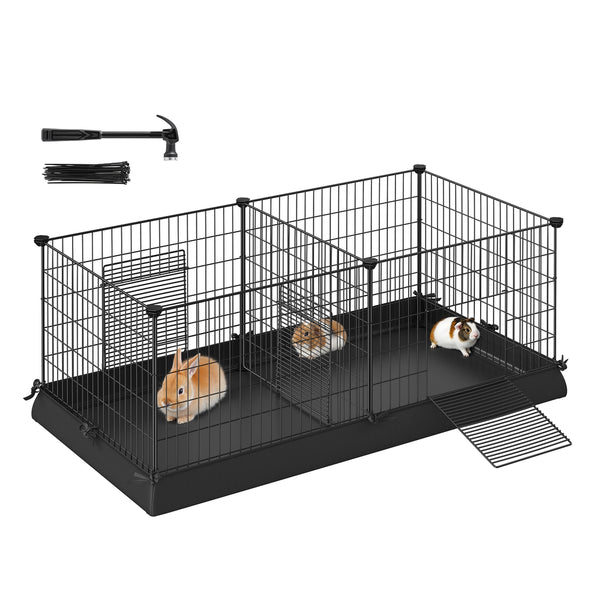 Feandrea Pet Playpen with Divider Panel ULPI07H