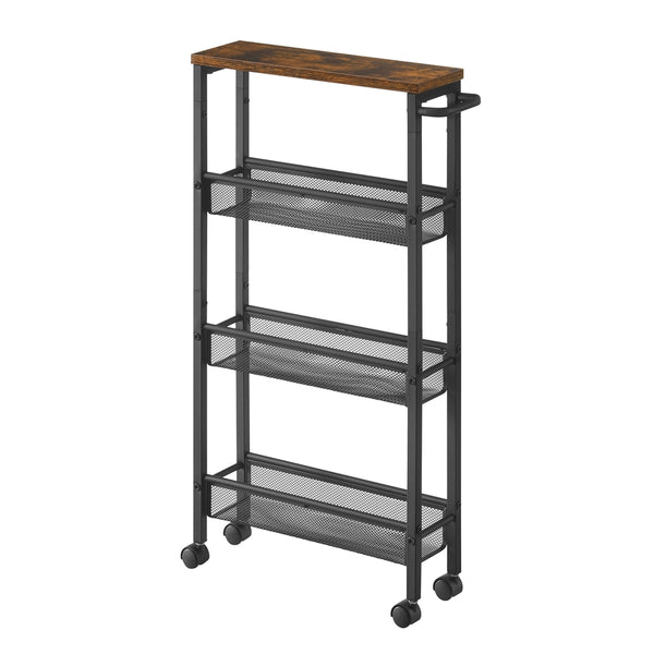 VASAGLE Slim Rolling Cart with Handle ULRC032B01V1