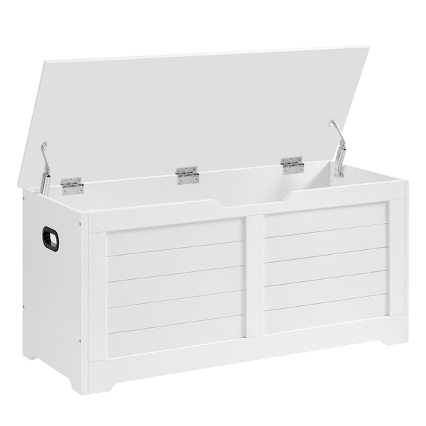 VASAGLE Storage Chest with 2 Safety Hinges ULSB061T10