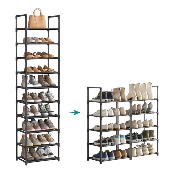 SONGMICS 10-Tier Shoe Shelf ULSH010B02