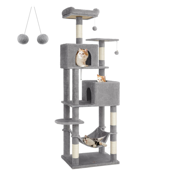 Feandrea 75.2-Inch Multi-Level Cat Tree UPCT191W01