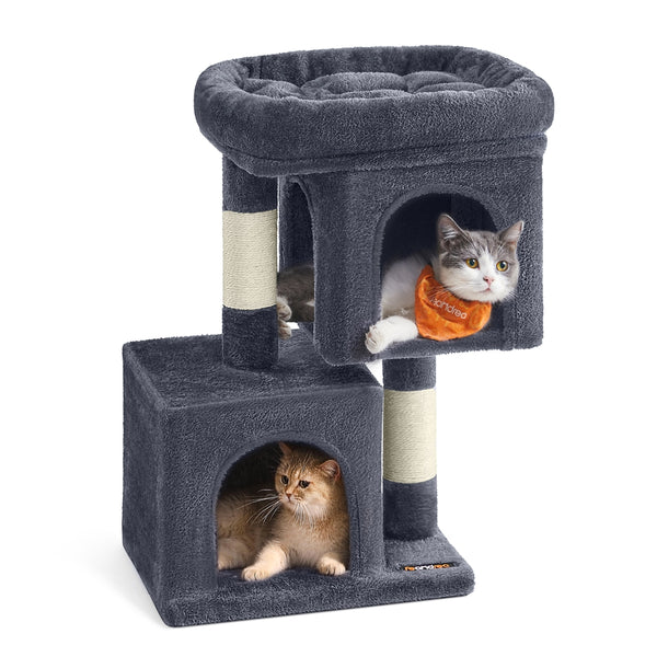 Feandrea Cat Tree with 2 Cat Caves UPCT611G01