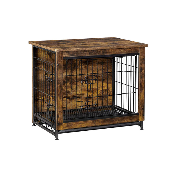 Feandrea Wooden Dog Crate with Removable Tray UPFC001X01