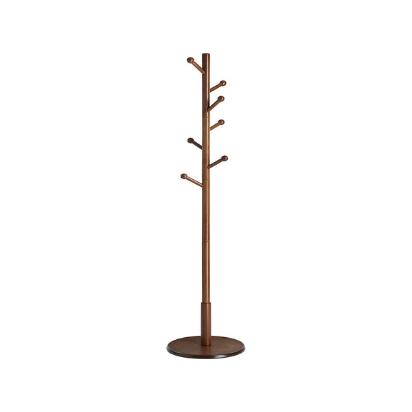 VASAGLE Free Standing Hall Coat Tree with 8 Hooks URCR07WN