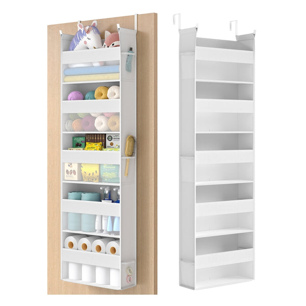 SONGMICS Hanging Door Organizer with 5 Large Pockets URDH007W01