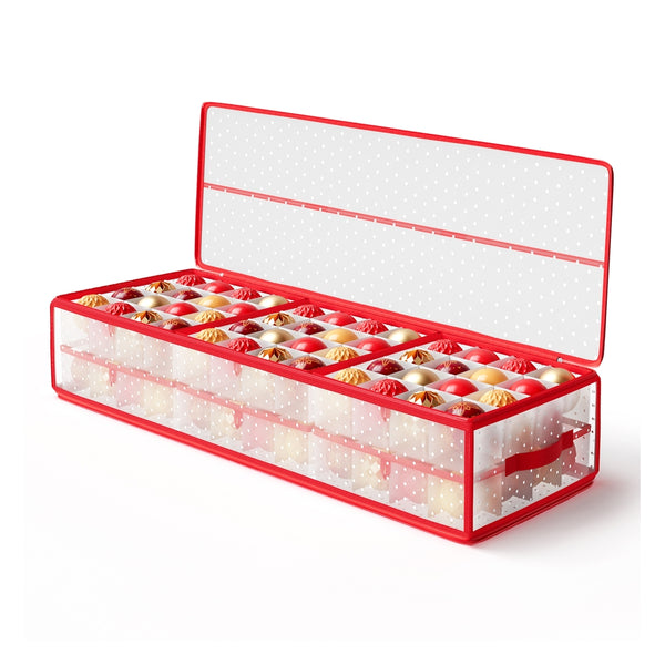 SONGMICS Bauble Storage Box with Dividers URFB031T02