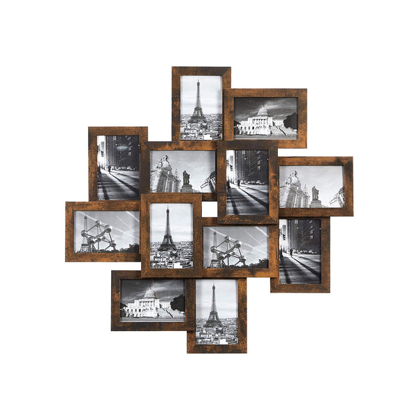 SONGMICS 4x6 Collage Picture Frames for 12 Pictures URPF022X01