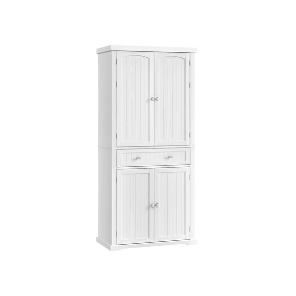VASAGLE Tall storage cabinet with drawer and adjustable shelves UBBC561P31