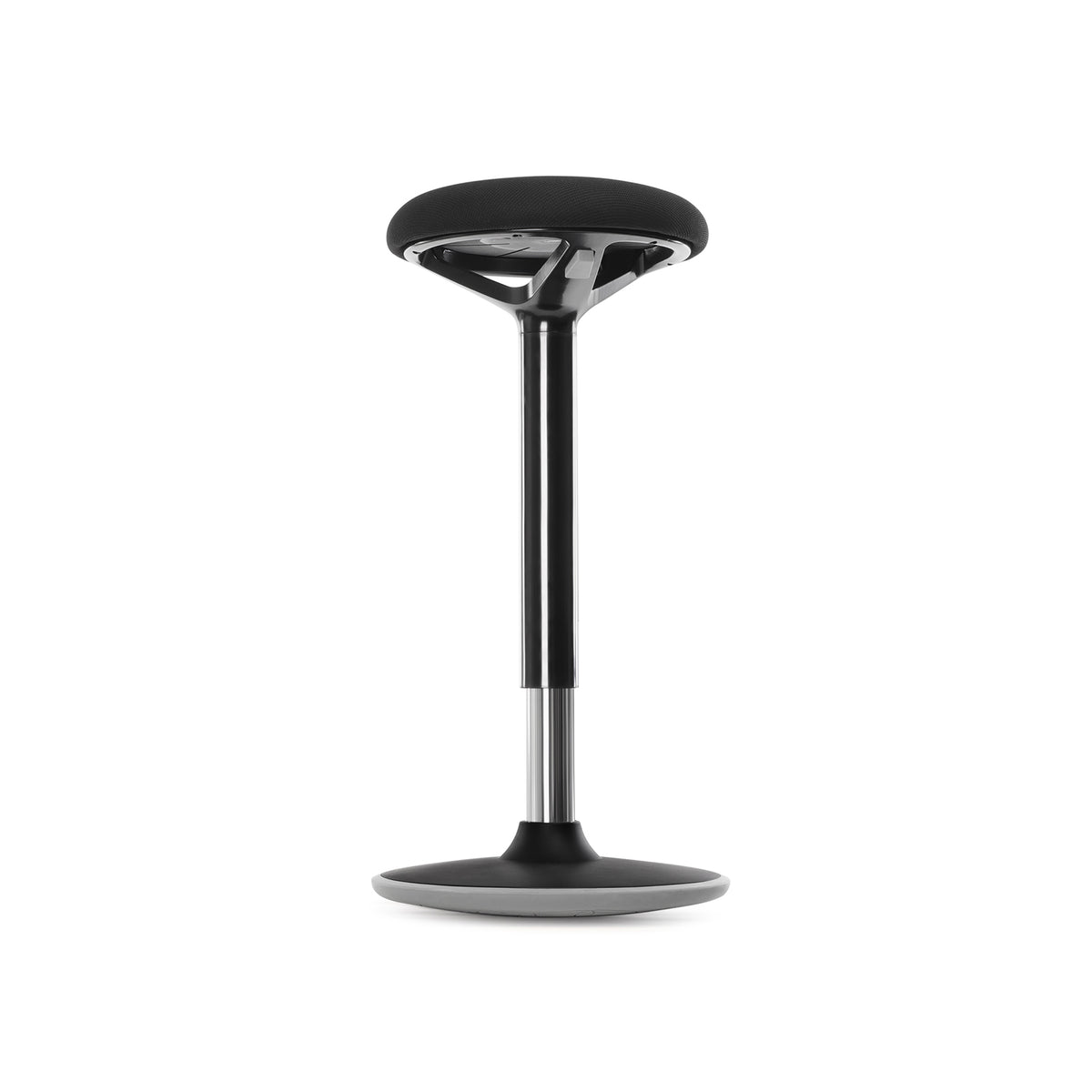 Wobble Stool Standing Desk Balance Office Stool for Active Sitting Black  Adjustable Height 23 33 Sit Stand Up Perching Chair Uncaged Ergonomics -  Office Depot