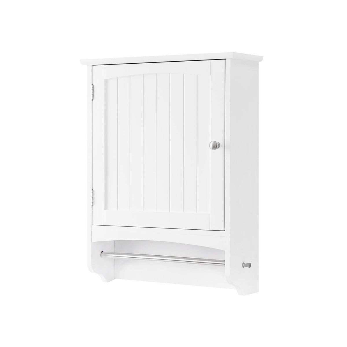 White WallMounted Bathroom Storage Home Furniture VASAGLE