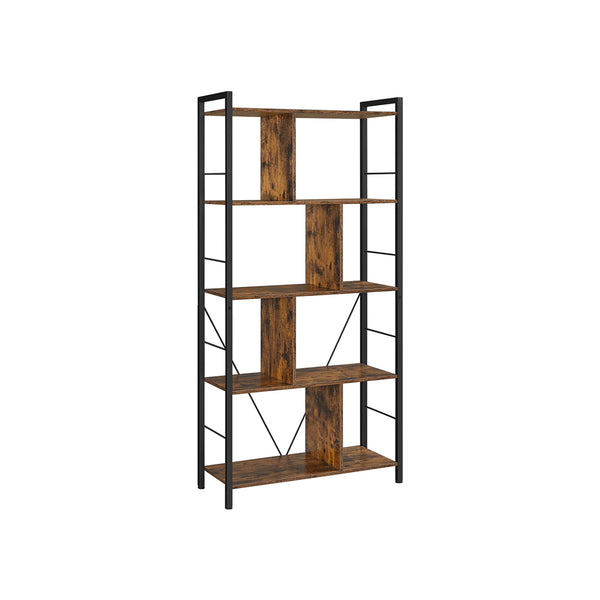 VASAGLE 5 Tier Shelving Unit with Open Compartments ULBC121B01