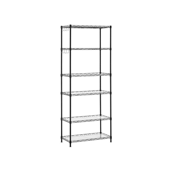 SONGMICS 6-Tier Metal Storage Shelf ULGR066B01