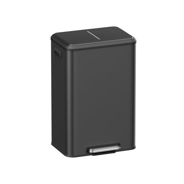 SONGMICS 10.5-Gallon Step Kitchen Trash Can ULTB541B40