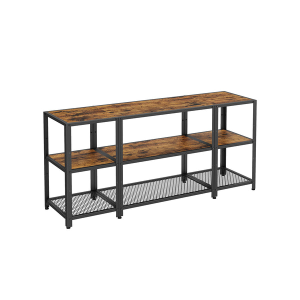 VASAGLE TV Stand with Open Storage Shelves ULTV105B01