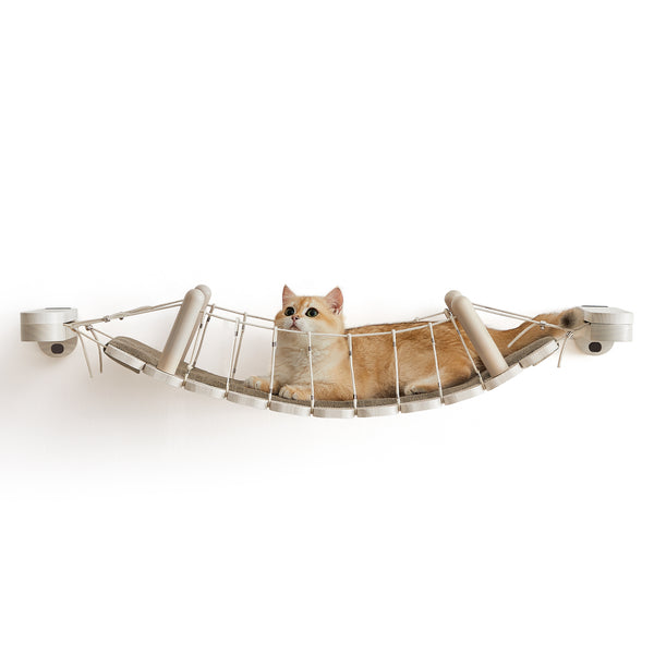 Clickat Wall-Mounted Cat Bridge with Fabric Pad UPCK003T66