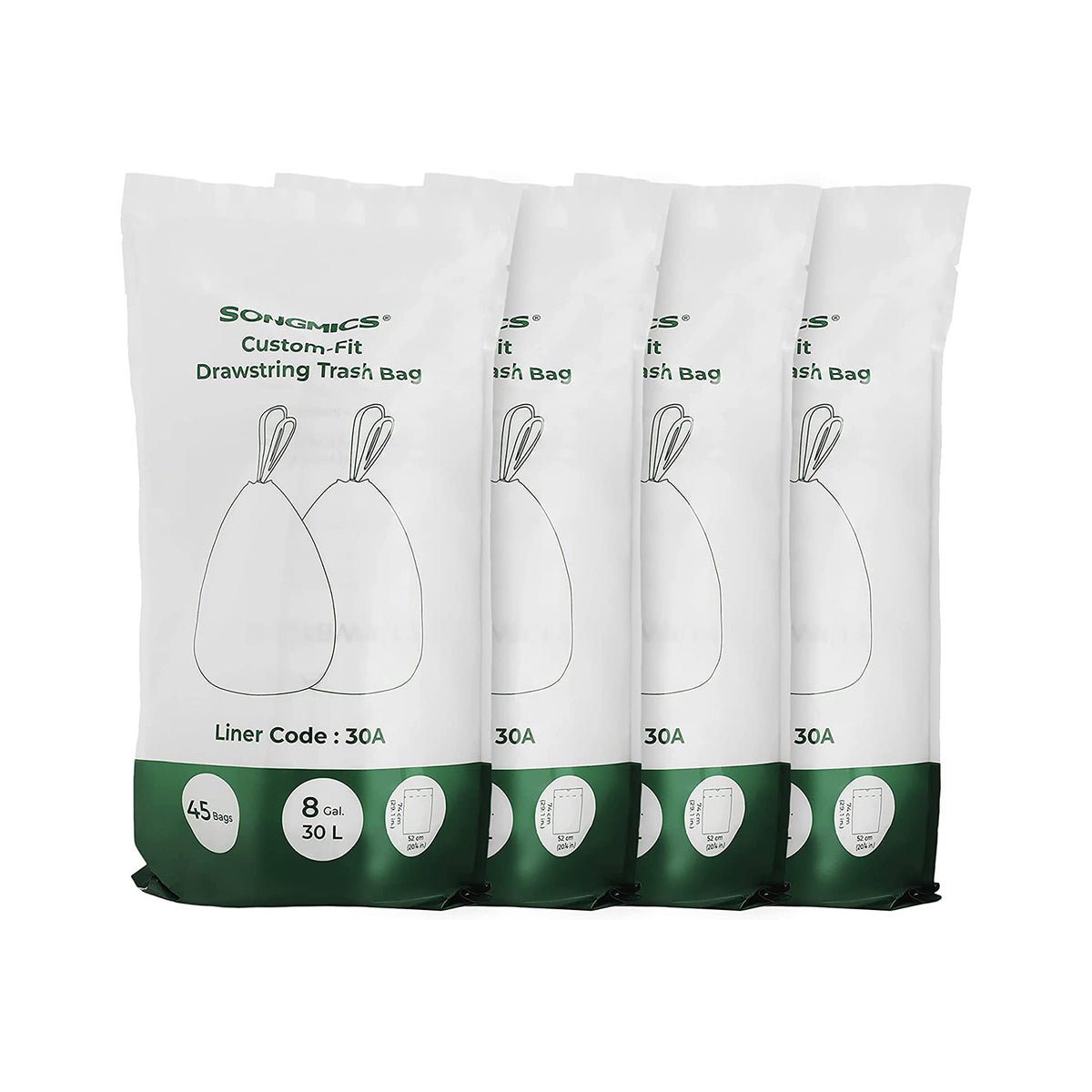 Drawstring Trash Bags SONGMICS