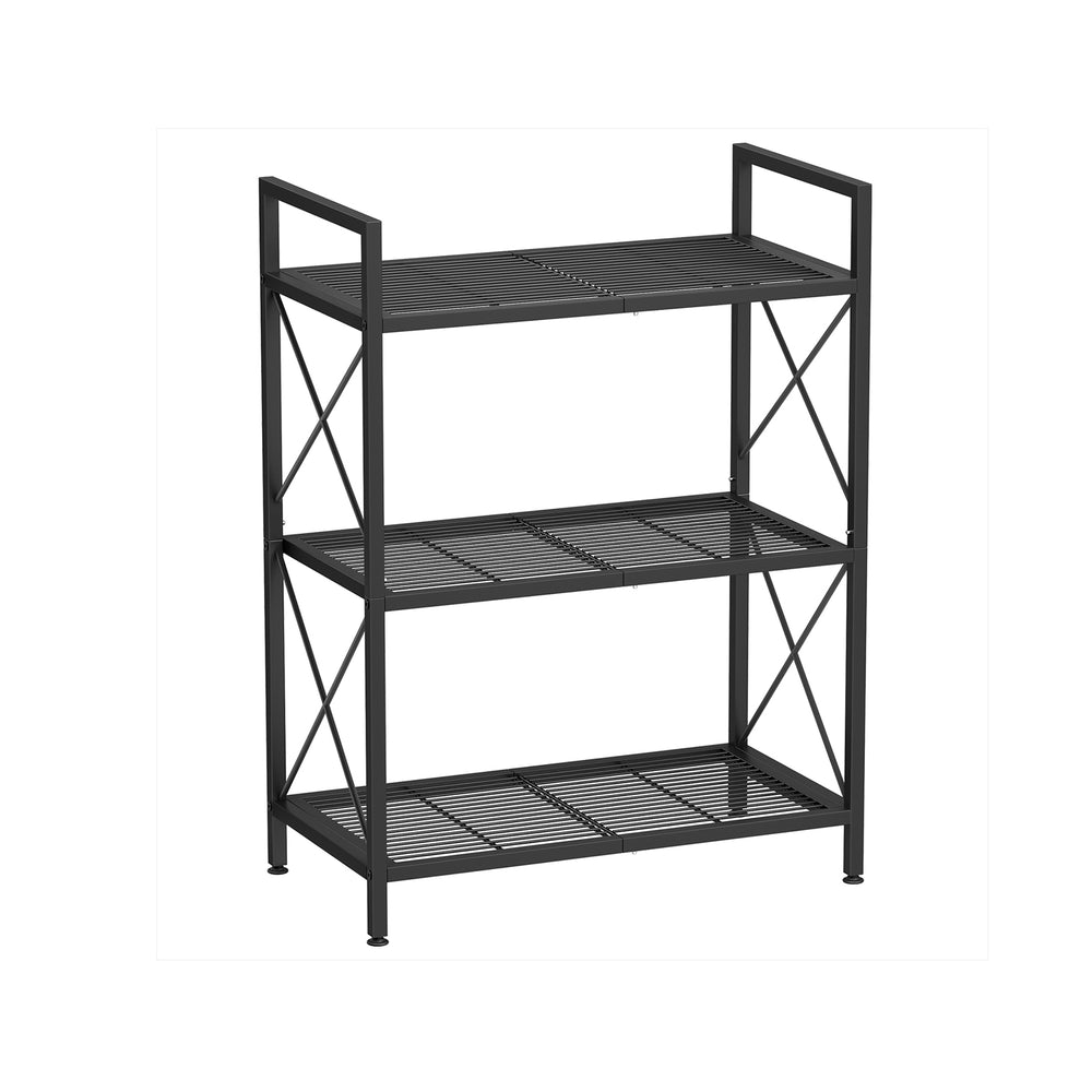 SONGMICS 3-Tier Storage Rack with Wheels | SONGMICS HOME