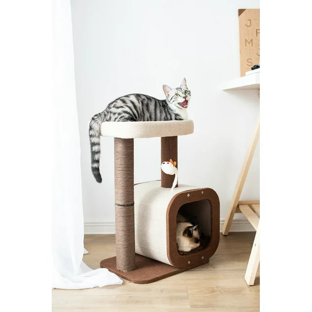 The Compact Solution DIY Small Cat Trees for Limited Spaces SONGMICS