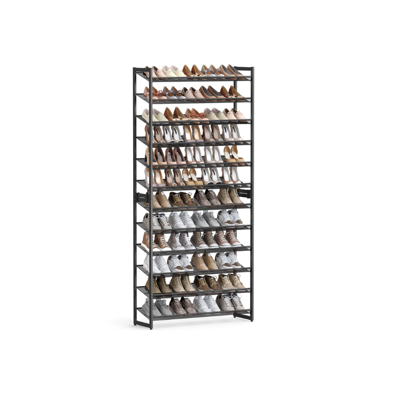 Large Shoe Rack with 12 Shelves | Home Storage & Organization | SONGMICS