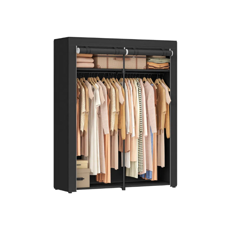 SONGMICS Portable Closet Wardrobe 55.1 x 16.9 x 68.5 Inches