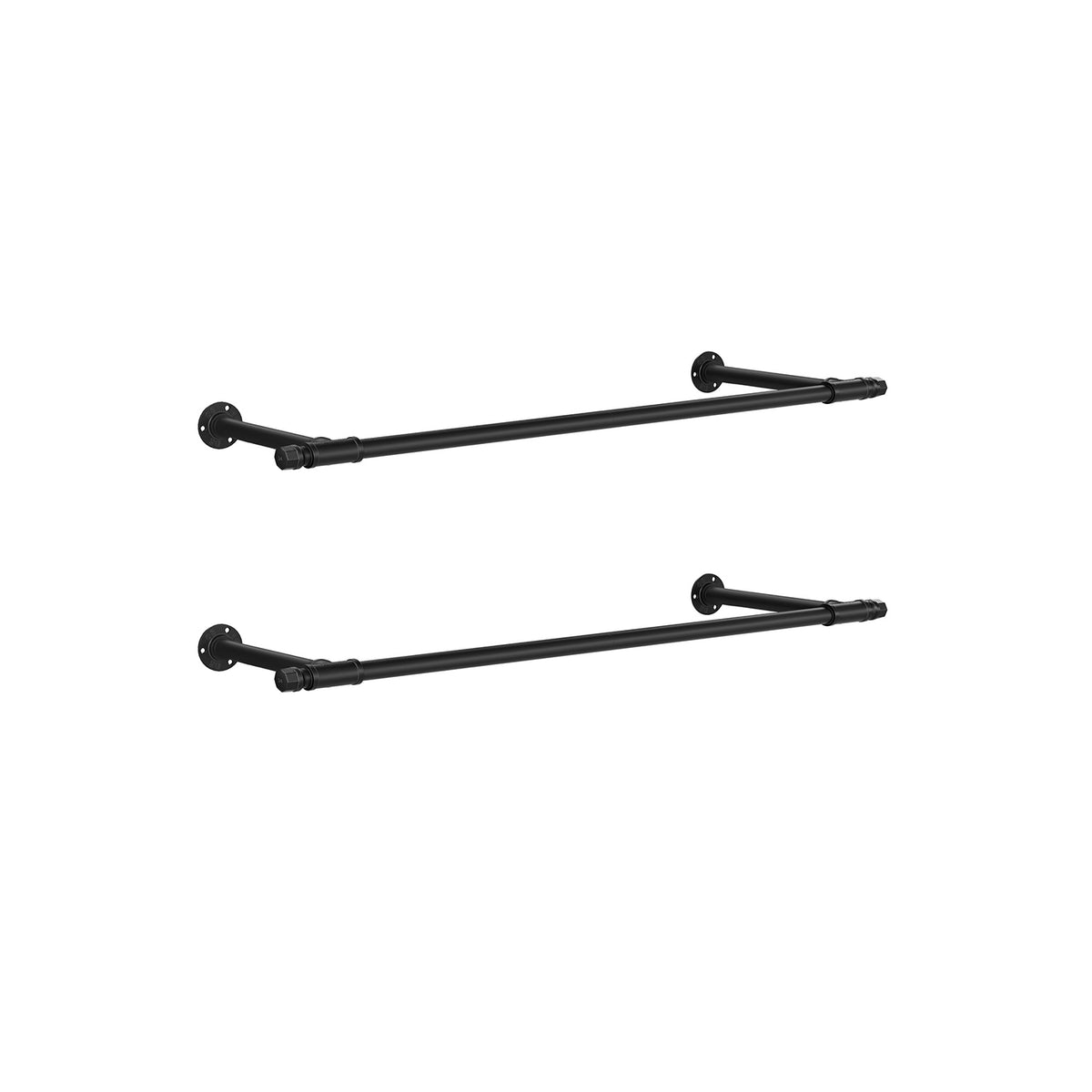 SONGMICS Set of 2 Wall-Mounted Clothes Racks | SONGMICS HOME
