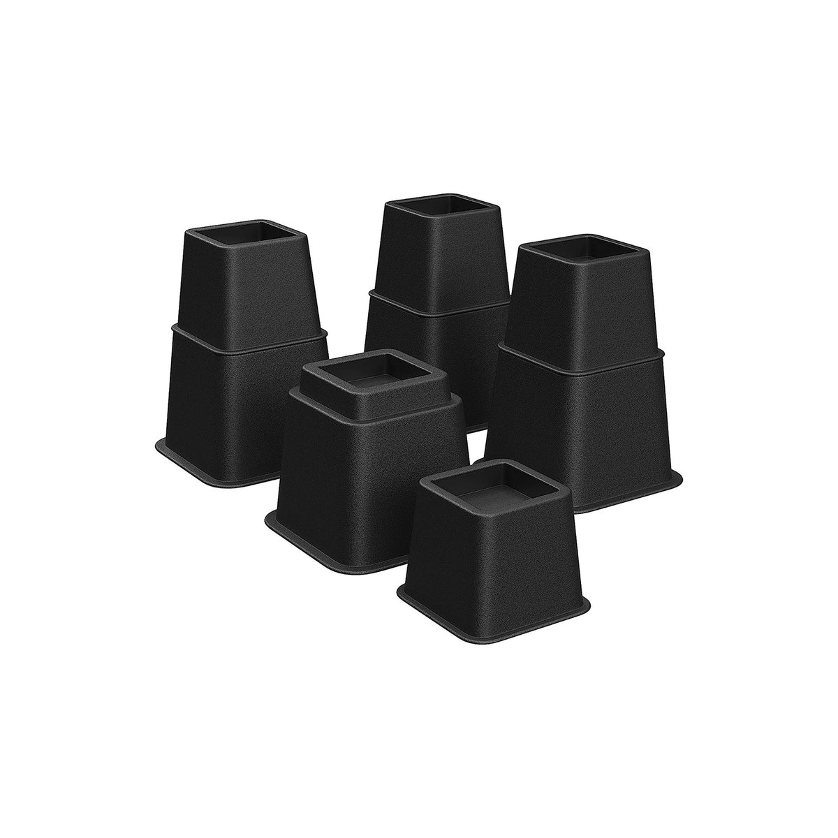 4-Pack Furniture Risers | SONGMICS