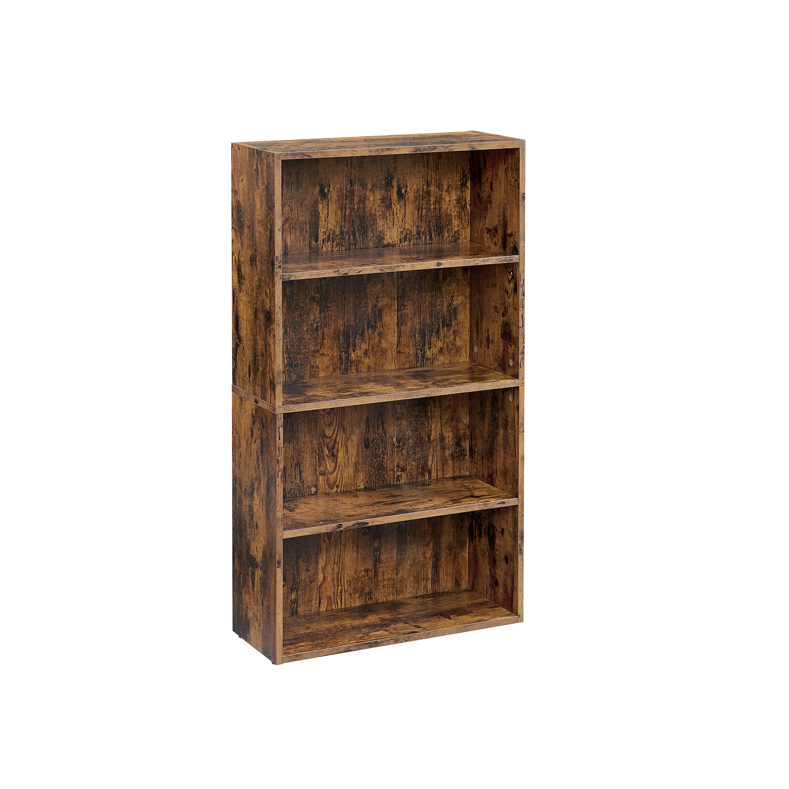 Bookshelf Rustic Brown | VASAGLE