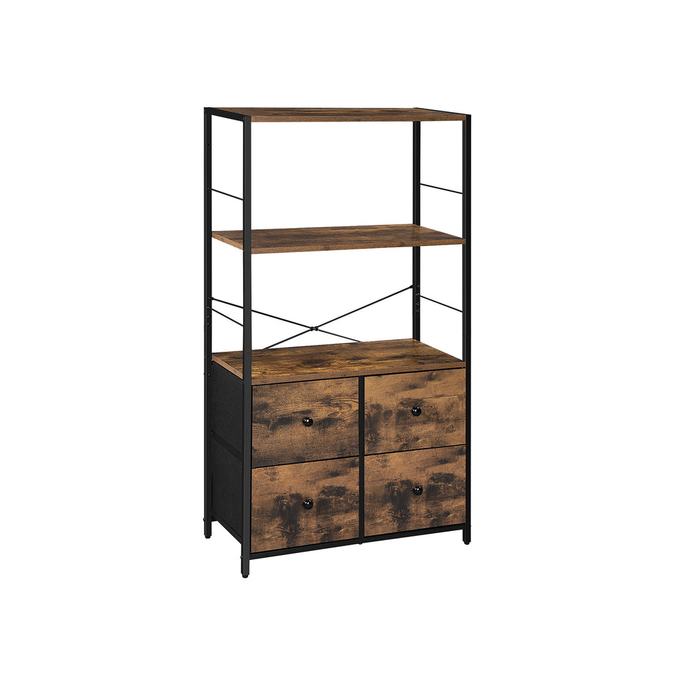 Storage Cabinet with Shelves & Drawers | Home Furniture | SONGMICS